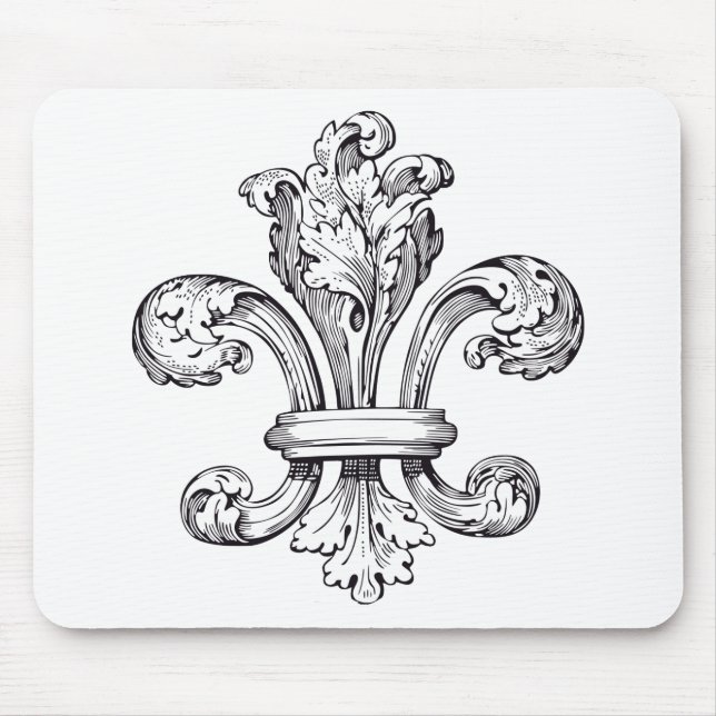 fleur de lis musmatta (Framsidan)