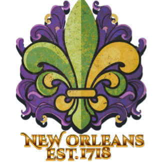 Fleur-de-lis New Orleans 1718 T Shirt