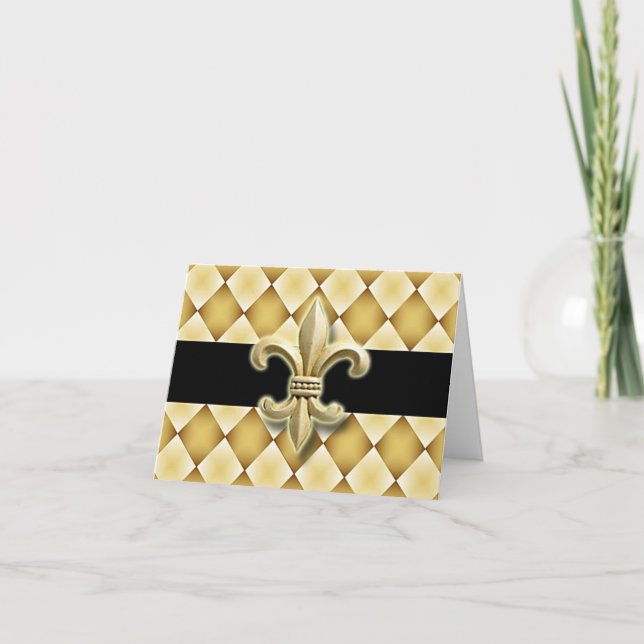 Fleur de Lis noterar kortet mig Kort (Framsida)