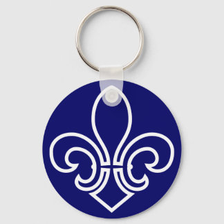 Fleur de Lis Nyckelring