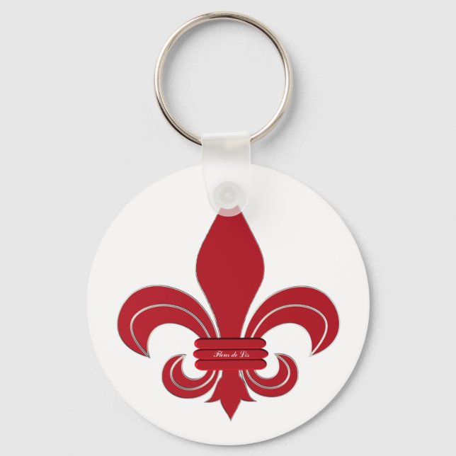 Fleur de Lis Nyckelring (Framsida)