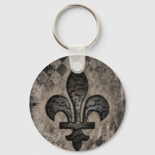 Fleur De Lis Nyckelring