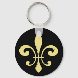 Fleur De Lis Nyckelring