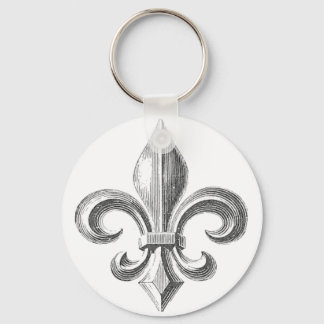 Fleur de Lis Nyckelring