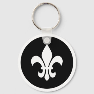 Fleur de Lis Nyckelring