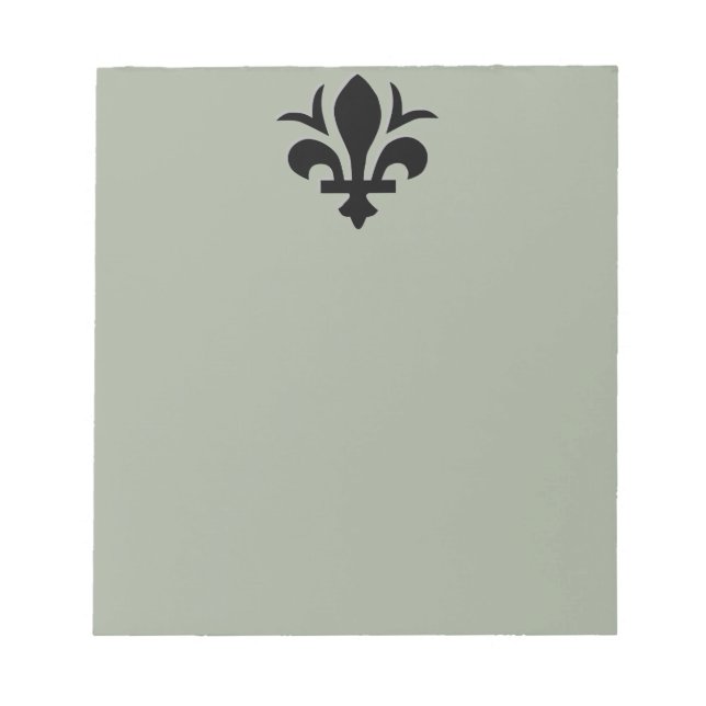 Fleur-de-Lis på anteckningsblock (Framsida)
