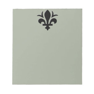 Fleur-de-Lis på anteckningsbok Anteckningsblock