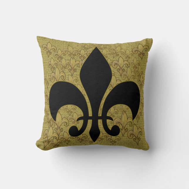 Fleur de lis pelare kudde (Framsida)