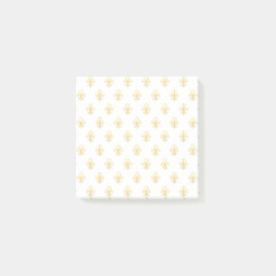 Fleur de Lis Post-it Block