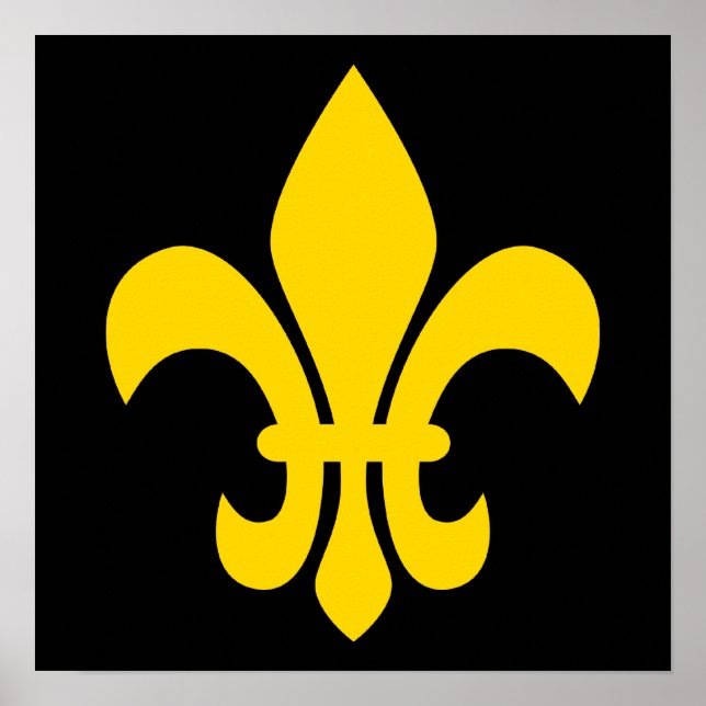 Fleur de Lis Poster (Framsidan)