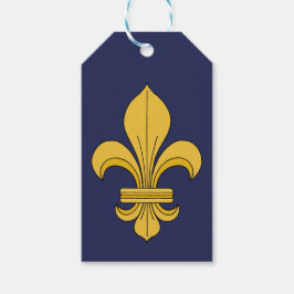 Fleur-de-lis Presentetikett