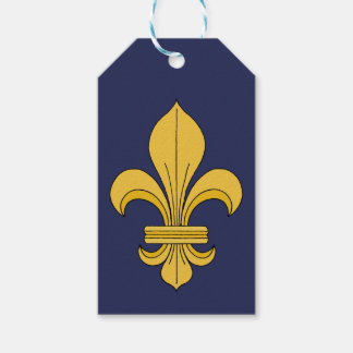 Fleur-de-lis Presentetikett