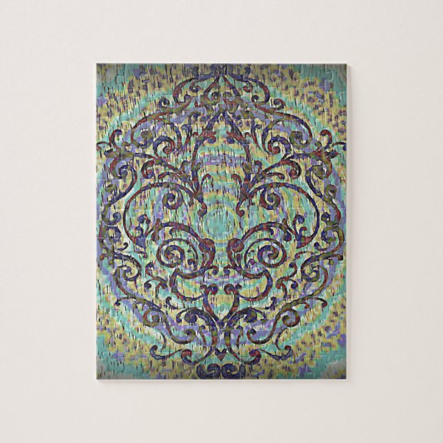 Fleur de lis pussel (Vertikal)