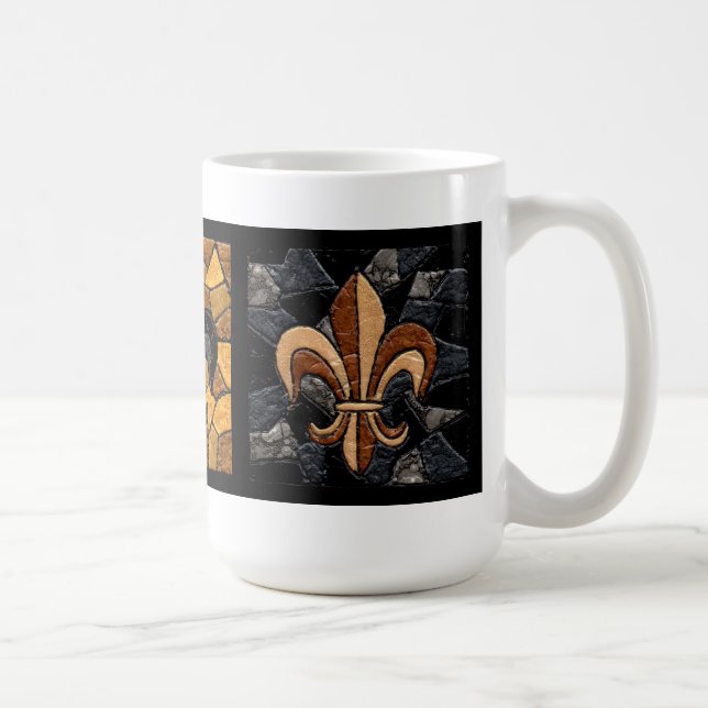 Fleur de Lis Råna Kaffemugg (Höger)