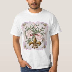 Fleur De Lis Ro t-shirts