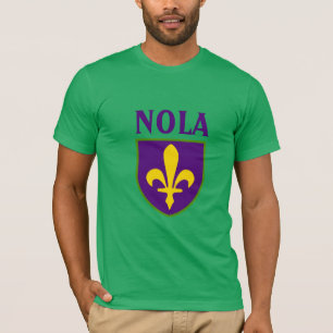 Fleur De Lis Shield, NOLA T Shirt