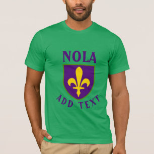 Fleur De Lis Shield, NOLA T Shirt