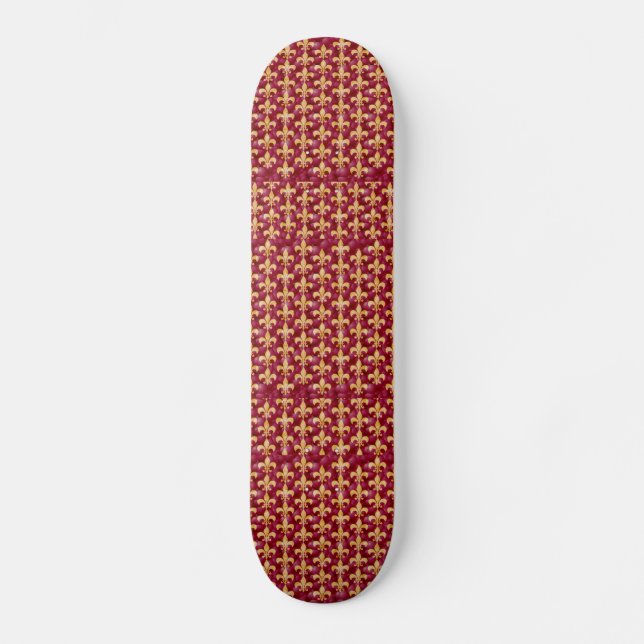 Fleur de Lis Skateboard (Framsida)