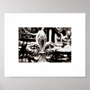 Fleur de Lis [Skriv ut] Poster