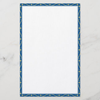 Fleur De Lis Stationery Brevpapper