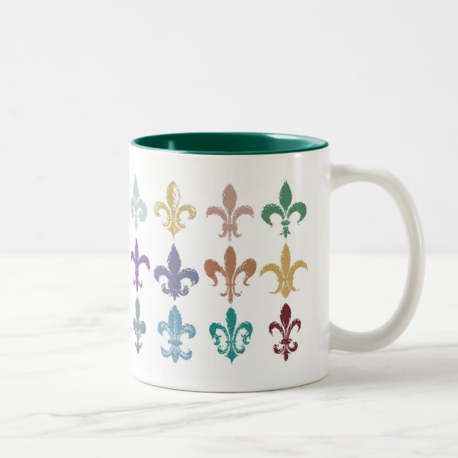Fleur de Lis Studie mugg (Höger)