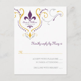 Fleur de Lis-svarskort OSA Kort
