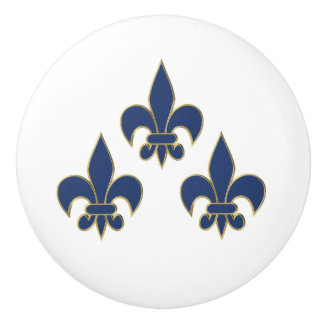 Fleur de Lis-symbol Knopp
