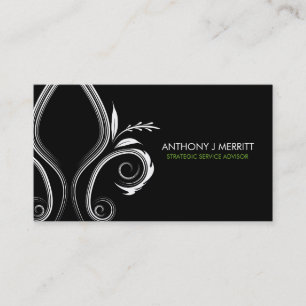 Fleur De Lis Symbol visitkort