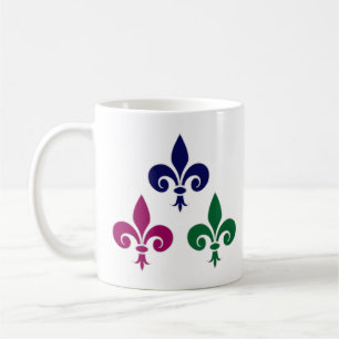 Fleur-de-lis-symboler Kaffemugg