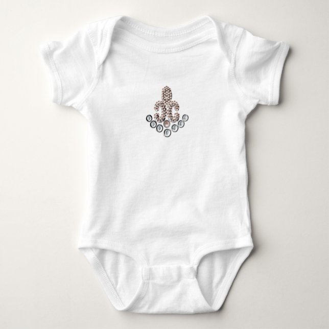 Fleur De Lis T Shirt (Framsida)