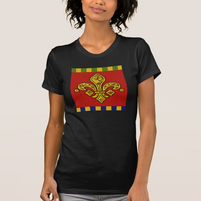 Fleur De Lis T Shirt (Framsida)
