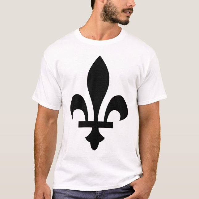Fleur de Lis T Shirt (Framsida)