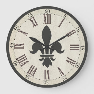 Fleur de Lis Ta tid på Stor Klocka