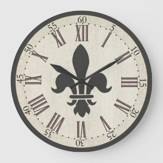 Fleur de Lis Ta tid på Stor Klocka