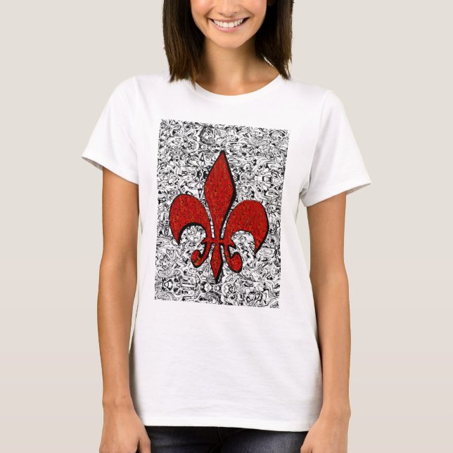 fleur de lis tee shirt (Framsida)