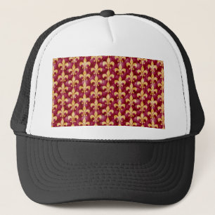 Fleur de lis truckerkeps
