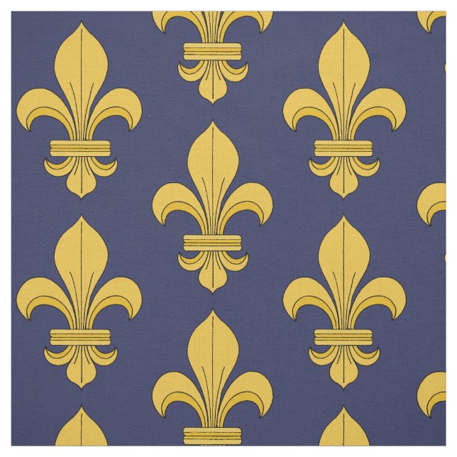 Fleur-de-lis Tyg (Provkarta)
