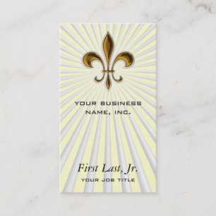 Fleur De Lis Visitkort