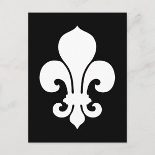 Fleur De Lis Vykort