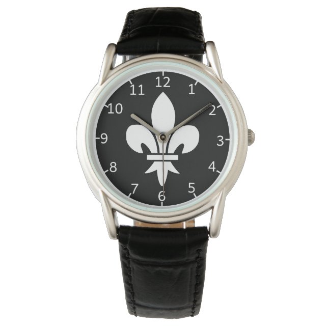 Fleur de Lis Watch Armbandsur (Framsida)