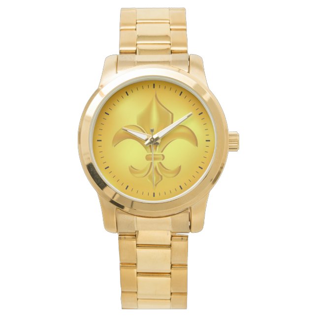 Fleur de Lis Watch Armbandsur (Framsida)