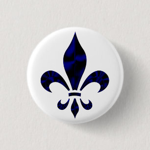 Fleur De Lys Knäppas Knapp