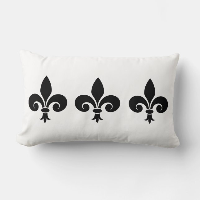 Fleur De Lys Kudd Lumbarkudde (Framsida)