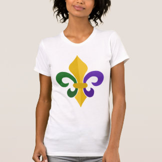 Fleur-de-lys Mardis Gras T Shirt