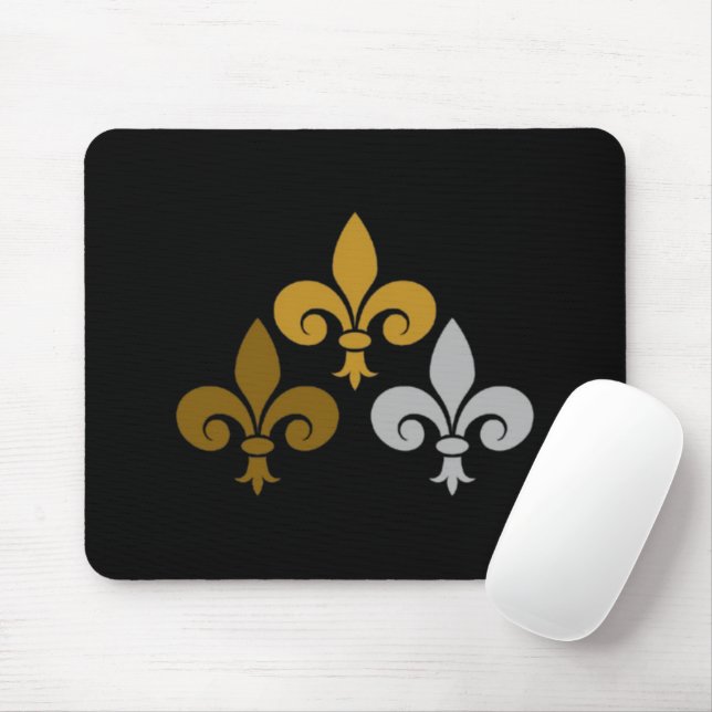 Fleur de Lys Mousepad Musmatta (Med mus)