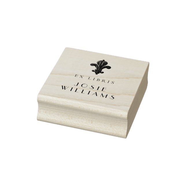 Fleur de lys Symbol Fransk Blomma Stämpel (Stämpel)