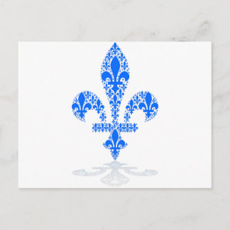Fleur de lys vykort