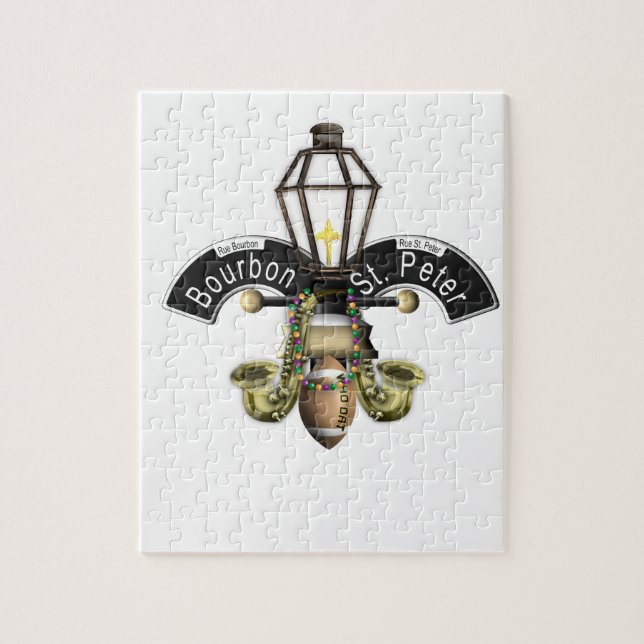 Fleur de New Orleans Pussel (Vertikal)