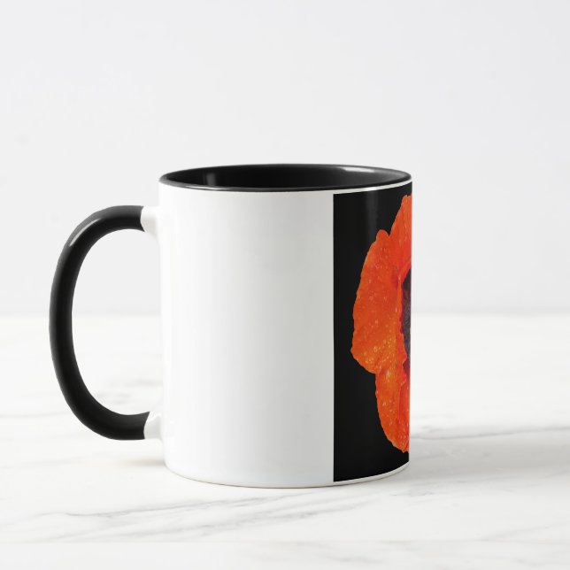fleur de pavot après la pluie mugg (Vänster)