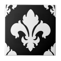 Fleur De svartvita Lis 2